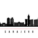 View of the Sarajevo skyline highlighting Bosnia's role as a growing outsourcing destination in Southeast Europe.