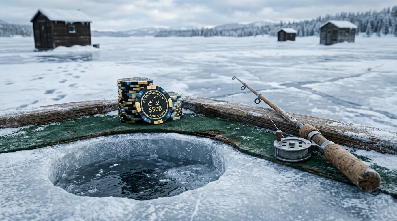 A live host spinning the colorful prize wheel